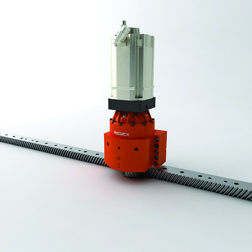 High precision Redex rack and pinion drives in the aeronautic industry